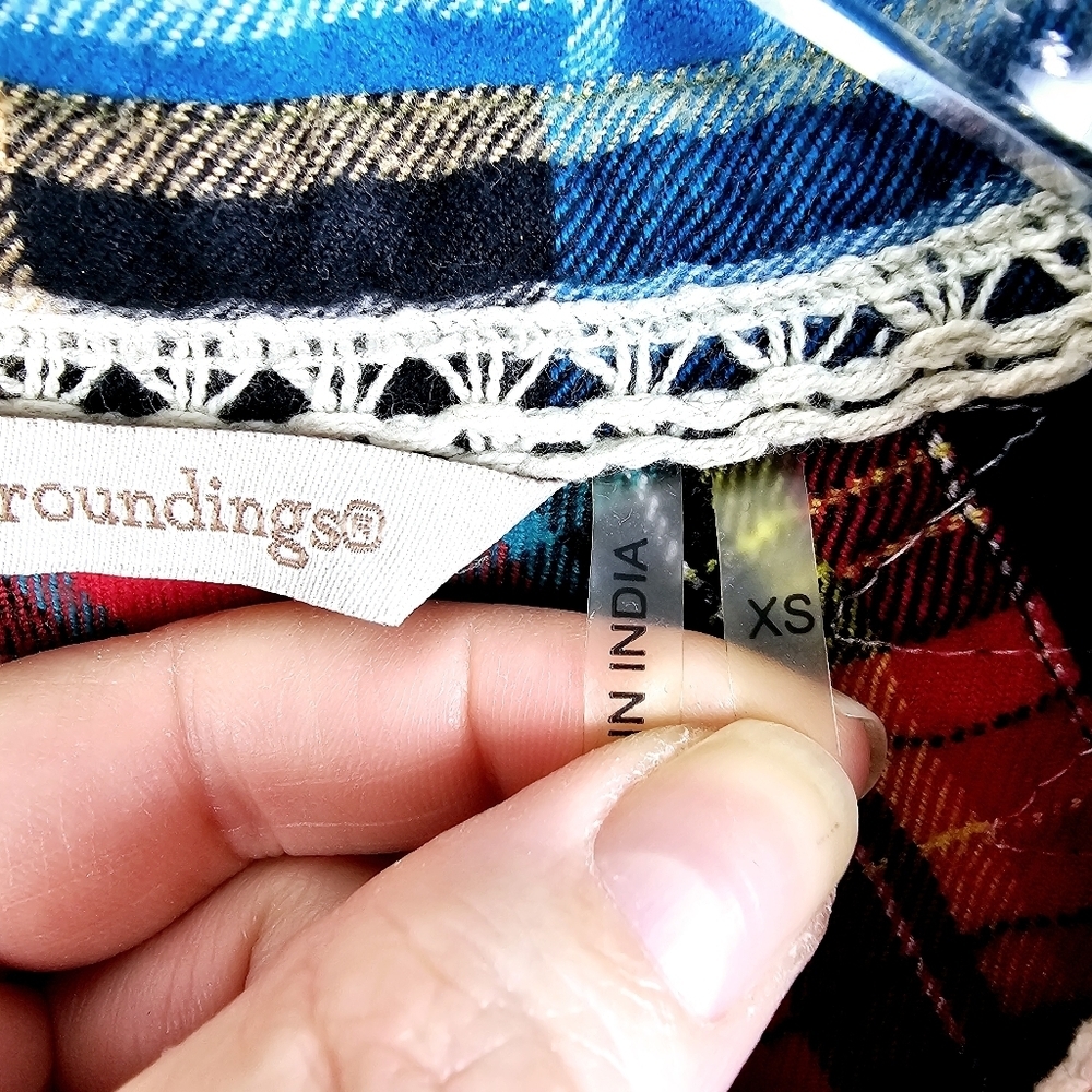 Soft Surroundings #29784 Highland Patchwork Plaid… - image 5